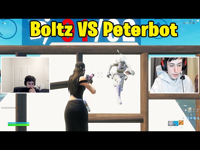 Boltz VS Peterbot 1v1 Buildfights