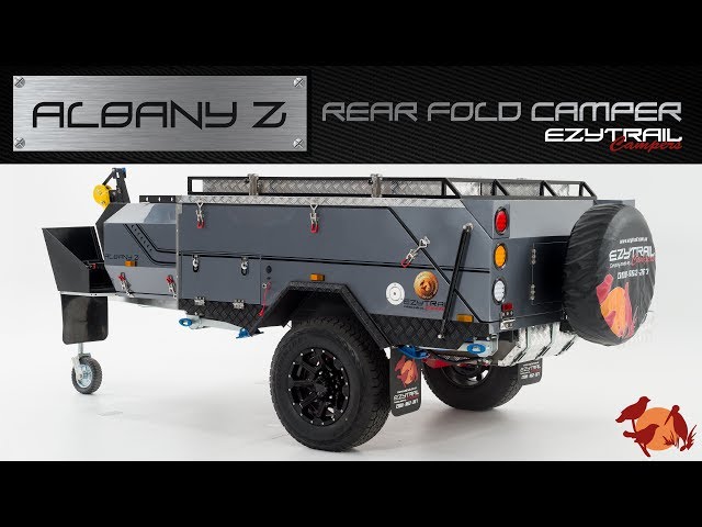 Ezytrail Albany Z Rear fold camper trailer