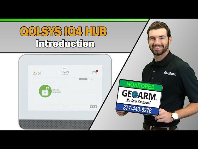 Qolsys IQ4 Hub Panel Introduction Video