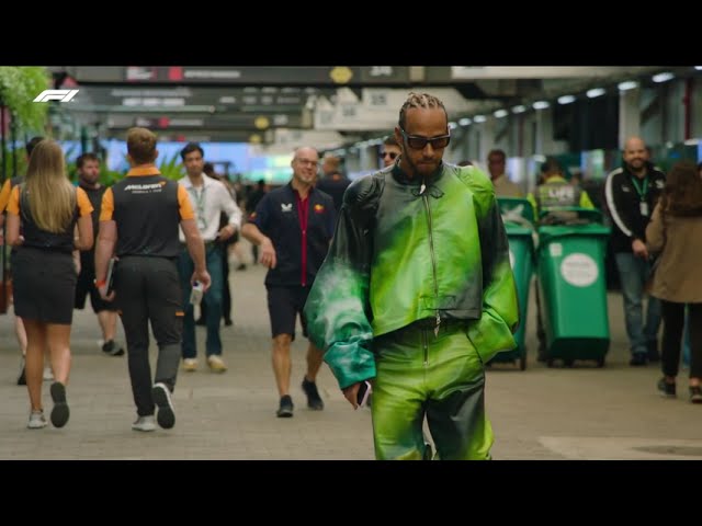 Lewis Hamilton's Senna tribute outfit