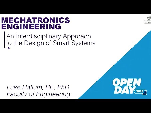 Open Day 2019: Mechatronics Engineering