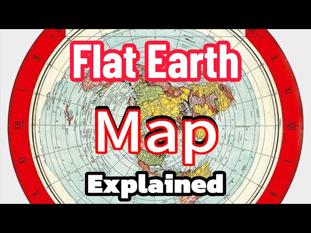 FlatEarth Map Explained What they don't want you to know - Must See this!