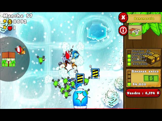 Bloons TD 5, Solo, Map : Patinoire, Inéclatable