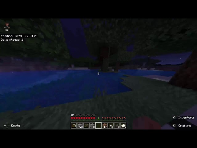 Minecraft Hardcore moded stream 1