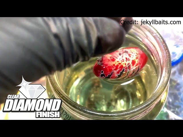 DiamondFinish Clear: The Ultimate Clear Coat for Fishing Lure Makers