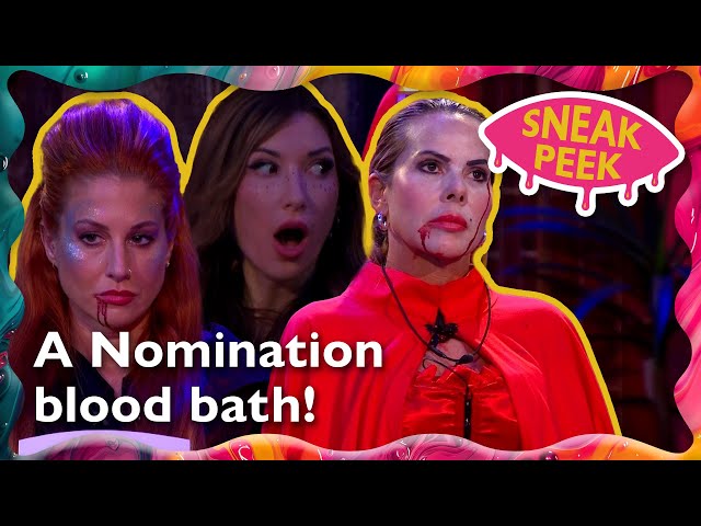 Sneak Peek 🩸 Face-to-face Nominations gets bloody | Big Brother 2024