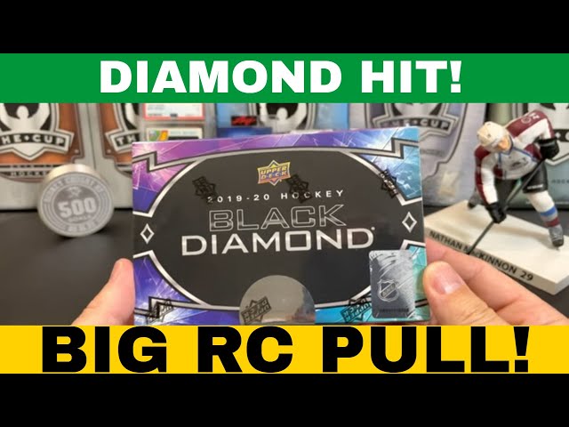 BIG Diamond Rookie Hit! Opening 2019-20 Upper Deck Black Diamond Hockey!