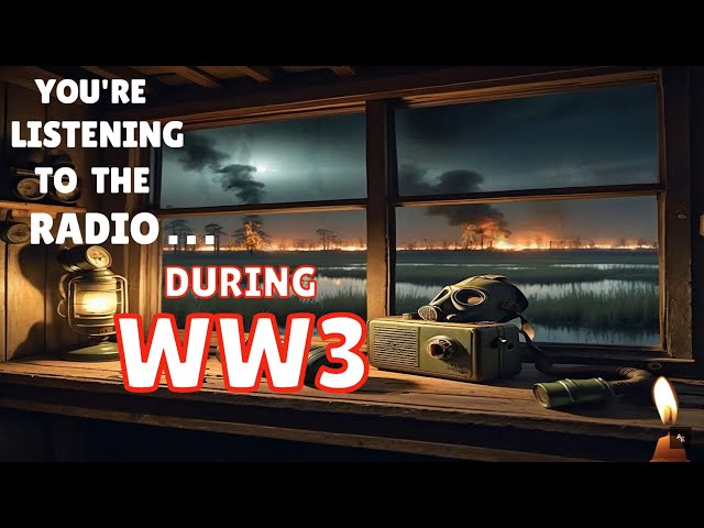 You're listening to the radio... during the outbreak of WW3