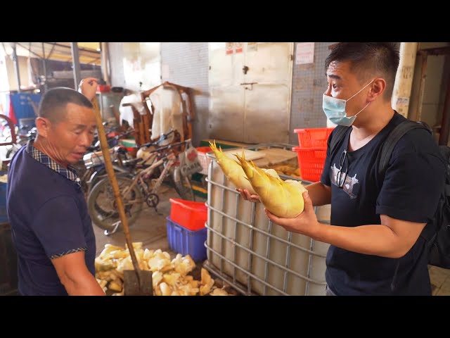 reviewing Shakou bamboo shoot today . it is so delicious . no wonder people love it