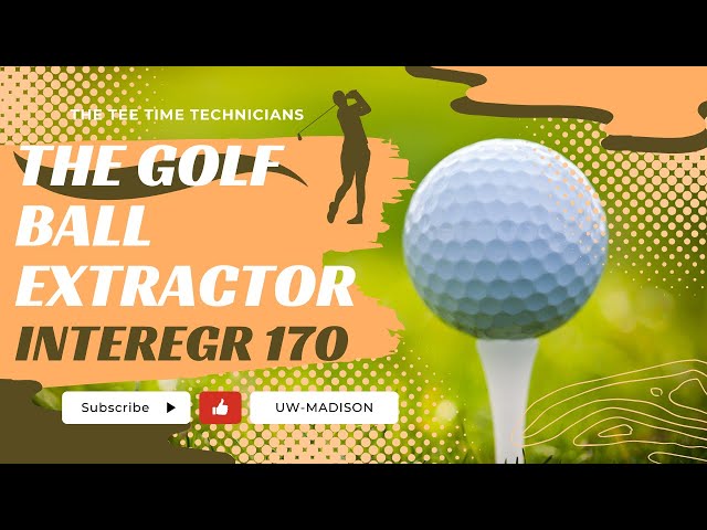 INTER EGR 170 - Golf Ball Extractor