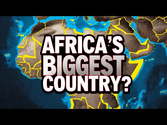 Which COUNTRY is the LARGEST in AFRICA? Geography Facts