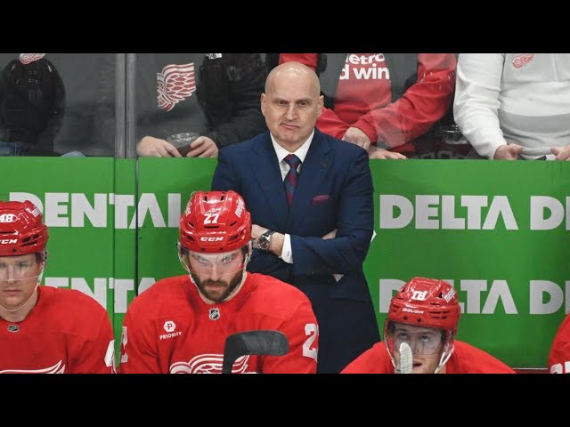 Detroit Red Wings fire coach Derek Lalonde, name Todd McLellan as his replacement