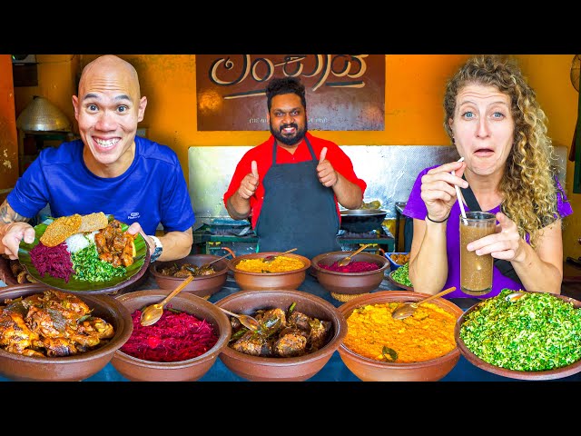 THE Street Food Tour in Kandy Sri Lanka - SRI LANKAN CURRY & CHEESE KOTTU ROTI + TOP SRI LANKAN FOOD