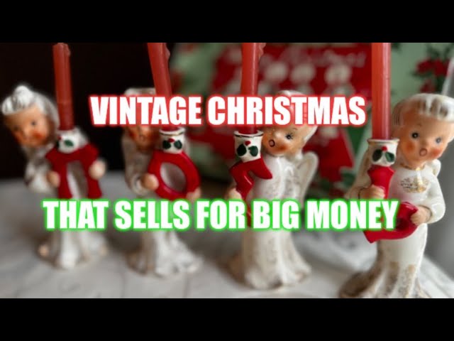 Vintage Christmas Sells for big money!! Amazing Auction Finds!!