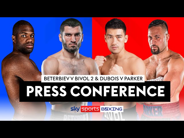 BETERBIEV v BIVOL 2 & DUBOIS v PARKER 🔥 | Launch Press Conference