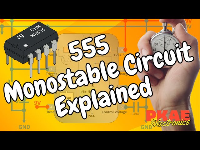 The 555 Monostable Circuit explained.