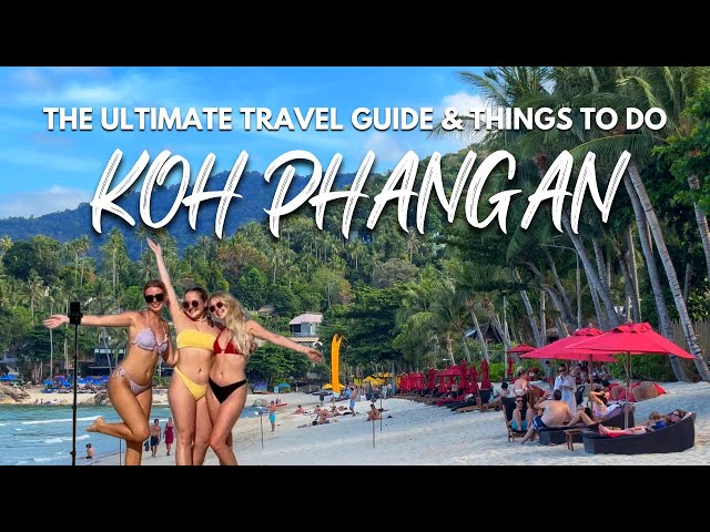 【4K HDR】Koh Phangan | More Than The Full Moon Party - With Captions [Places to Visit in Thailand]