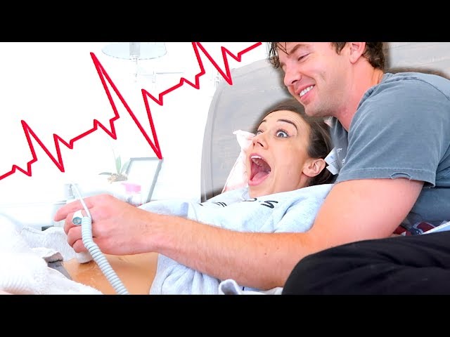 HEARING OUR BABY'S HEARTBEAT FOR THE FIRST TIME!