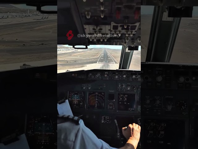 737NG Final Landing at Tenerife Airport | Epic Aviation Moment ✈️ #aviation #automobile #airplane