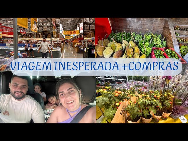 VIAJAMOS PARA VISITAR A SOGRA, COMPRAS NO MERCADO, ACHAMOS OS PREÇOS MELHORES