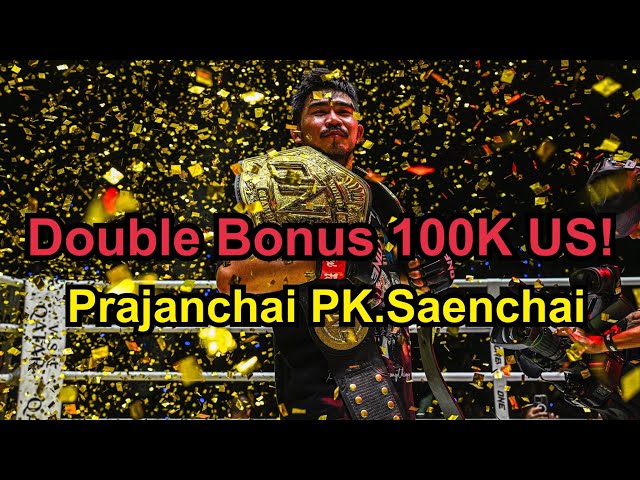 Elbows Fight with Double Bonus100K US dollar! Prajanchai PK.Saenchai vs Ellis Badr Barboza