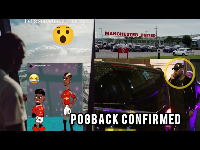 Pogback 🔥, Paul Pogba massive Manchester United return BOMBSHELL shakes fanbase major transfer news