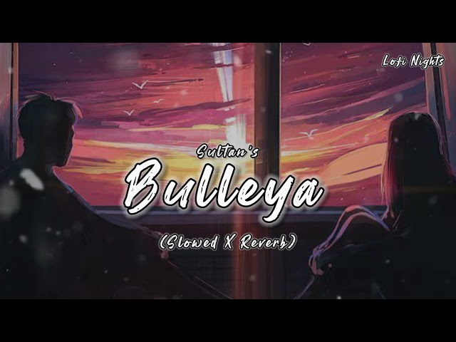 Bulleya (slowed x reverb) - Sultan  | Latest Hindi songs | Hindi Lo-fi songs | Lofi nights❣️🎧