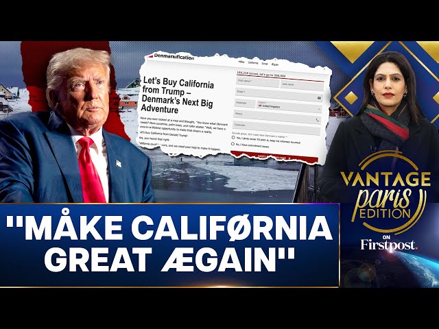 Danish Counter-Offer: Buy California Instead of Selling Greenland to Trump|Vantage with Palki Sharma