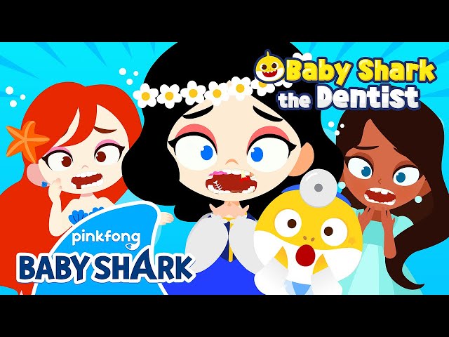 🦷Do Princesses have rotten teeth? | Baby Shark Doctor | Dentist Play | Baby Shark Official