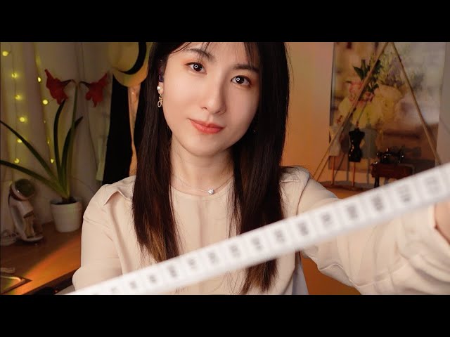 ASMR Tailor Roleplay 🧵 Measuring You📏, Soft Spoken