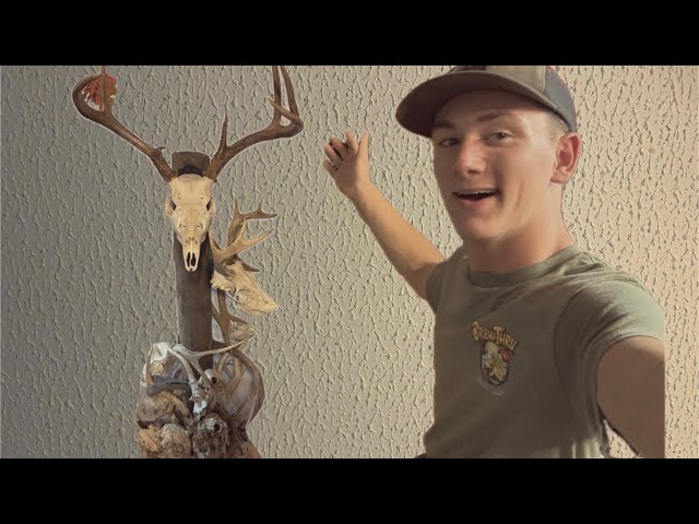 DIY deer pedestal!!! (Easy to make)