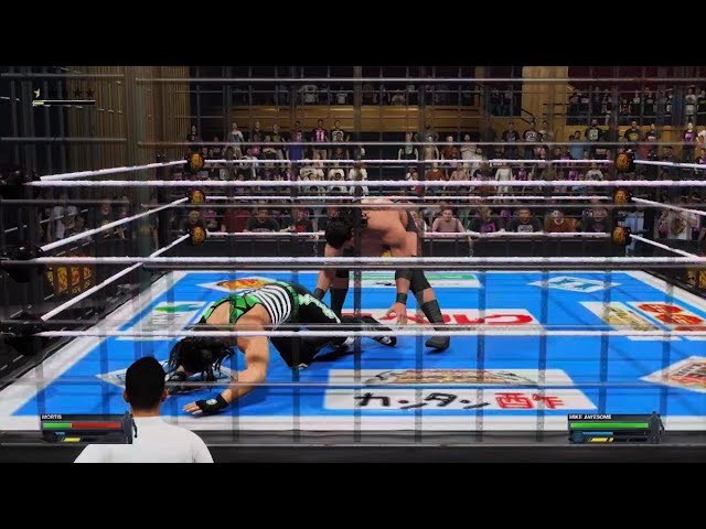 WWE 2K24  Mike Awesome VS Mortis Steel Cage ECW World Championship