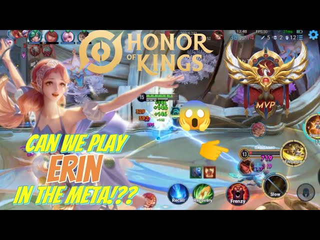 ERIN IN THE META? | HONOR OF KINGS | ERIN BUILD 2025 | GAMEPLAY & HIGHLIGHTS