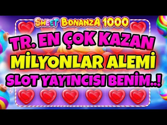 Sweet Bonanza 1000 🍭 EVLENDİM ! BONANZA ARTIK BENİM KARIM ..! 🍭| SLOT OYUNLARI