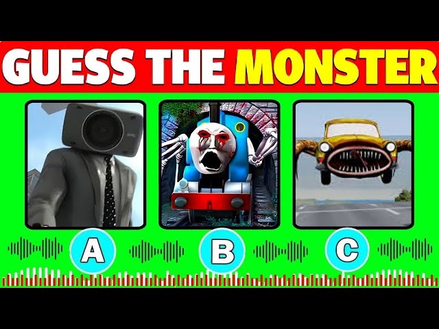 Guess THE EAT MONSTER’S VOICE - Eat Monsters Coffin Meme's part 6