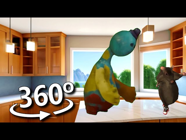 Doey the Doughman Into YOUR Kitchen - VR 360° Experience | Poppy Playtime Chapter 4