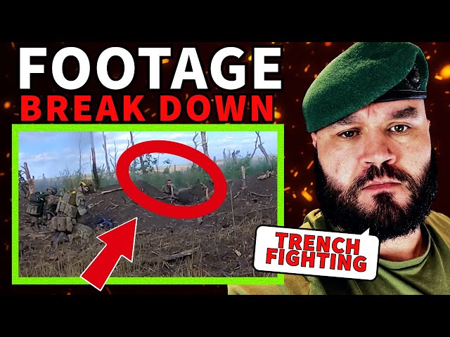 British Marine Breaks down UKRAINE TRENCH Footage!!