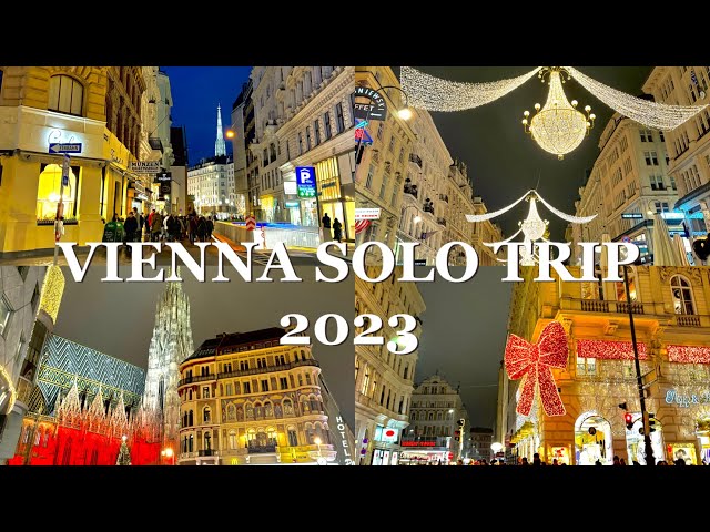 SOLO TRIP VLOG| EP.1 VIENNA🇦🇹Christmas vibes in Vienna,St.Stephansdom,Beautiful Vienna