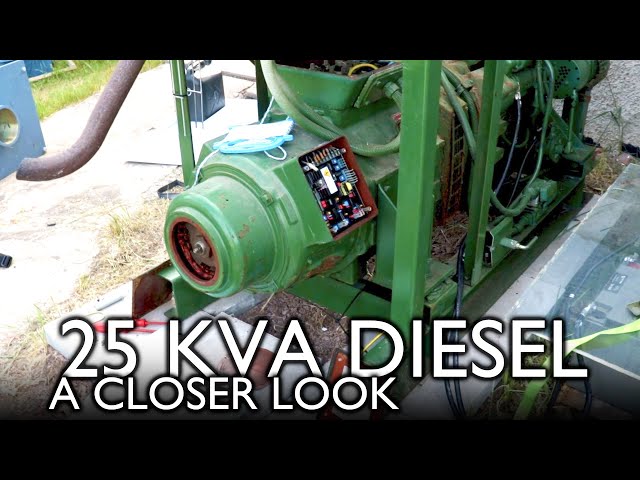 25 kVA Diesel: A closer look & some clean-up