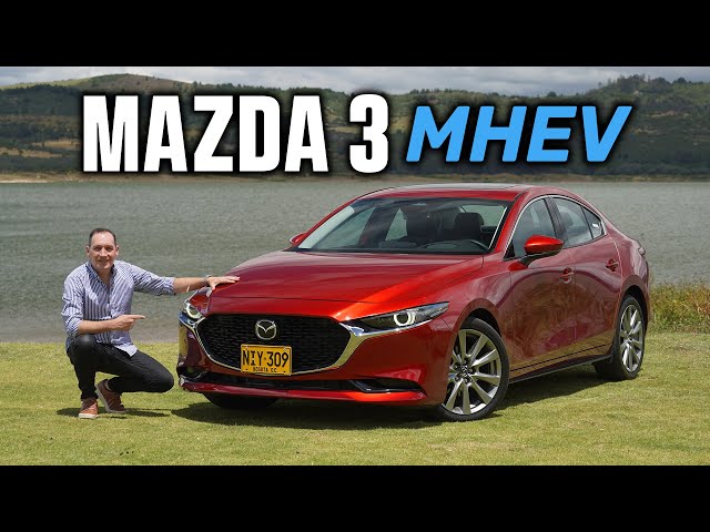 Mazda 3 híbrido ligero con tecnología Skyactiv⚡️ ¡Un sedán muy completo! 🔥 Prueba - Reseña (4K)