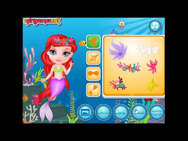 Baby Barbie Mermaids Land - Barbie Games online