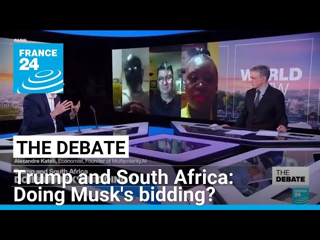 Trump and South Africa: Doing Musk's bidding? • FRANCE 24 English