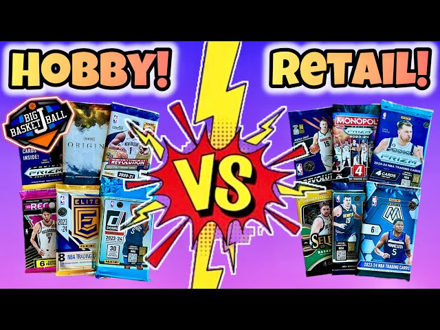 *HOBBY vs RETAIL!* Ripping 30 NBA Basketball Packs 🔥🔥 Tons of Wemby RCs & NICE Prospect Auto!