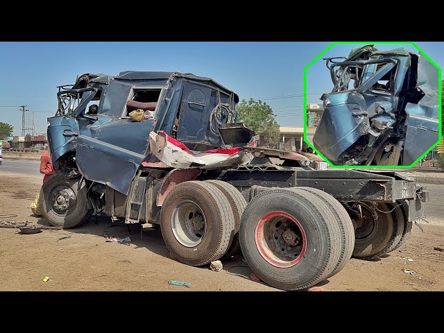 Repairing All Process Of Accidental Truck In Workshop “Pakistani Trucks “