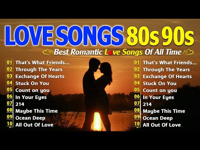 Best Old Love Songs 2025 | Love Songs Greatest Hits Playlist 80s 90s | Most Beautiful Love Songs