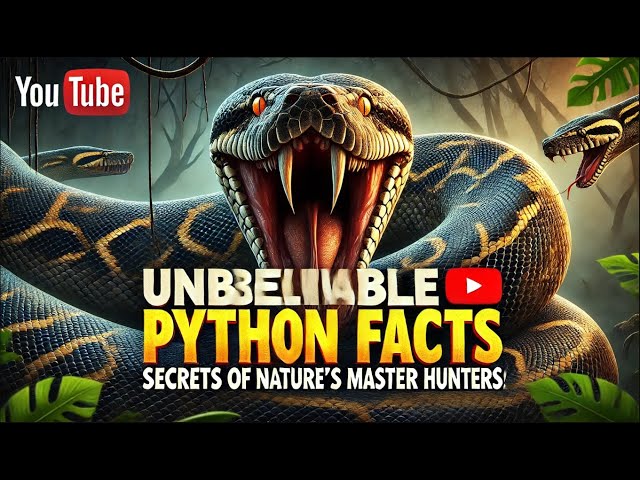 Unbelievable Python Facts: Secrets of Nature's Master Hunters