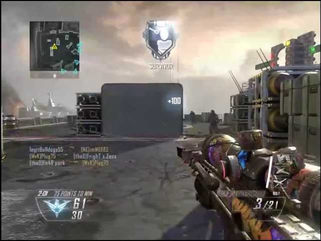 Quad Feed With Just Enough Bullets