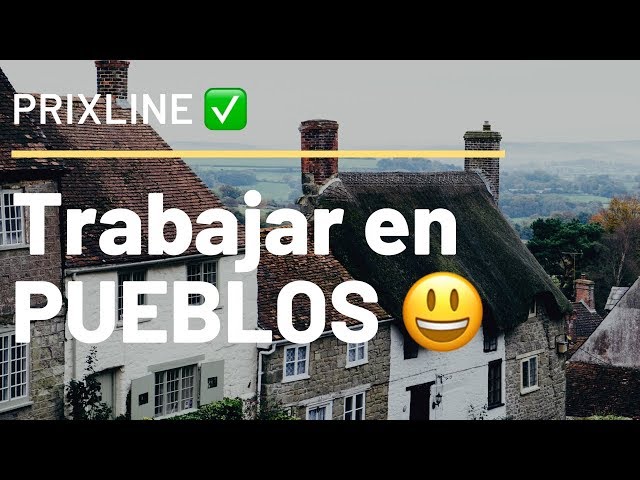 PRIXLINE ✅ Trabajar en Pueblos Despoblados en España 😃