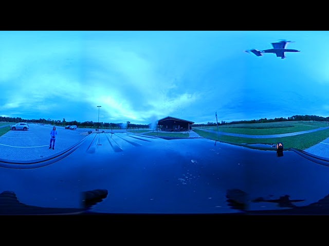 360 view of Maiden flight of Horizon Hobby , E-Flight V-22 osprey in Boiling Springs , Pa.