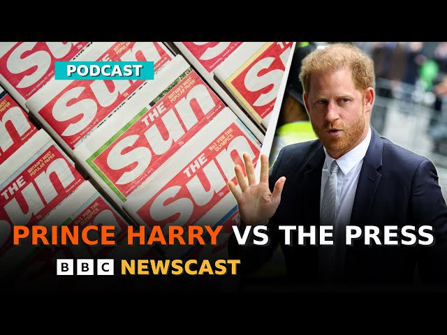 Prince Harry settles court case with UK newspaper group | BBC Newscast